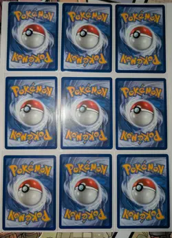 Pokemon First Partner Illustration Collection Kanto Starter Set Series 1-9 Cards - Image 2
