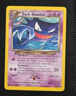 Pokemon Dark Haunter TCG Card Neo Destiny 36/105 Regular Card - Image 1