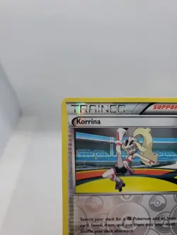 Pokemon TCG Korrina 95/111 XY Furious Fists Reverse Holo Uncommon Trading Card - Image 2