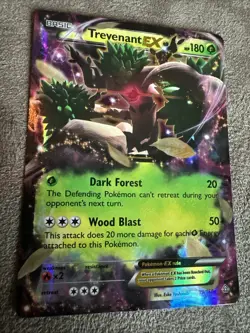 Trevenant EX 19/160 XY Primal Clash Ultra Rare Holo Pokemon TCG LP - Image 1