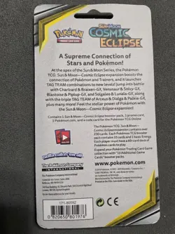 Sun & Moon Cosmic Eclipse Blister w/ Promo (Terrakion ) Sealed Pokemon - Image 2