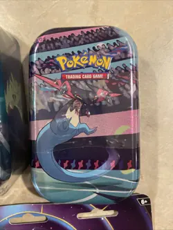 Pokemon TCG Galar Power Mini Tin, Triple Whammy (Darkrai), Mega Evolutions, New 820650807404 - Image 2