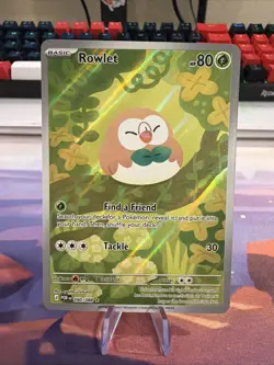 2026 Pokemon - ROWLET - IR Illustration Rare - PERFECT ORDER - 090/088 - Image 1