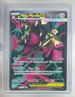 Mega Mawile ex 2025 Pokemon Mega Evolution #162 Ultra Rare - Image 1