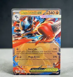 Pokemon Mega Lucario Ex #012 Black Star Promo (Read Description) 🔥 - Image 1