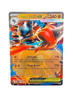 Pokemon Mega Lucario Ex #012 Black Star Promo (Read Description) 🔥 - Image 2