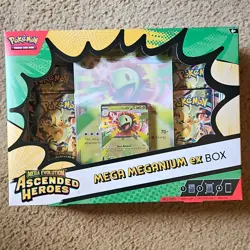 Pokemon Mega Evolution Ascended Heroes Box Feraligatr Meganium Emboar TCG all 3 - Image 4