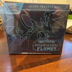 Pokemon Charizard Phantasmal Flames Elite Trainer Box ETB Mega Evolution sealed - Image 1