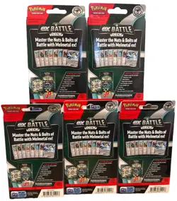 Lot of 5- Pokemon ex Battle Deck MELMETAL EX Factory Sealed Ready To Play Deck - Image 5