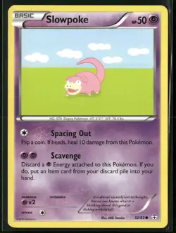Slowpoke 32/83 Common Generations Pokemon Lightly Played - Image 1