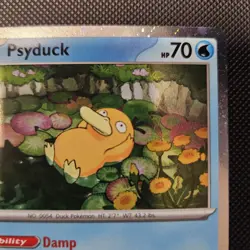Psyduck 007 Pokemon TCG Mega Evolution Black Star Promo NM Cosmo Holo - Image 5