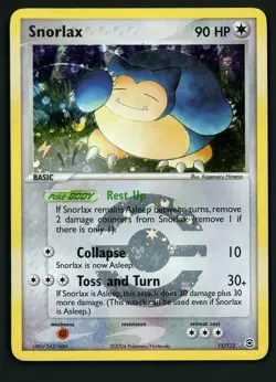 Snorlax HP 15/112 - Reverse Holo - EX Fire Red & Leaf Green - Pokemon - Image 1