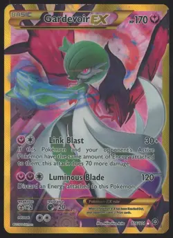 Pokemon TCG Gardevoir EX 116/114 XY Steam Siege Holo Secret Rare - Image 1
