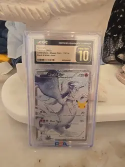 ✨✨ CGC 10 Pristine Reshiram 113/114 Pokemon Celebrations Classic . 2021 English - Image 1