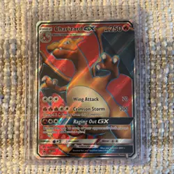 Pokemon Charizard GX Sm-Burning Shadows Ultra Rare Holo Full Art 20/147 - Image 1