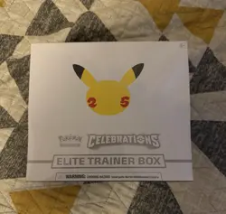 Pokemon TCG: 25th Anniversary Celebrations Elite Trainer Box (2021) 820650809439 - Image 1