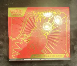 Pokemon TCG Scarlet & Violet ETB Koraidon Elite Trainer Box NEW & SEALED - Image 1