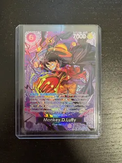 ONE PIECE Card OP15 Monkey D Luffy SP ST26-005 Adventure on KAMI’s Island - Image 1