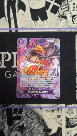 ONE PIECE Card OP15 Monkey D Luffy SP ST26-005 Adventure on KAMI’s Island - Image 1