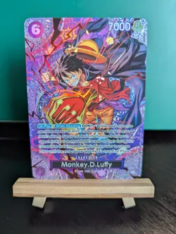 ST26-005 Monkey D. Luffy SP Special Rare OP15 One Piece TCG English - Image 1