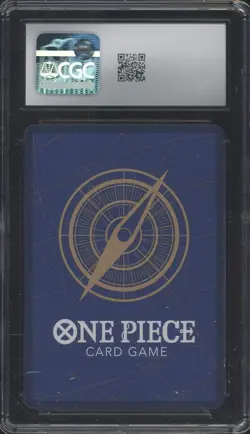 2022 One Piece Japanese OP02-062 Monkey D Luffy Alternate Art SR CGC 9.5 - Image 2