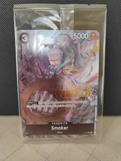 Smoker (Pre-Release) [Winner] P-025 One Piece Promotion Card Foil - Image 3