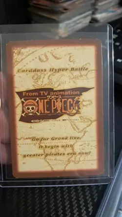 BANDAI One Piece Hyper Battle C221 LUFFY WANTED CREW SCARCE EARLY CARD VINTAGE - Image 2
