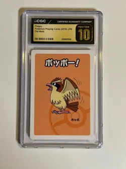 CGC 10 Pristine Pidgey Old Maid 2019 Japanese Card - Image 1