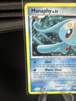 Manaphy 2/17 Pop Series 9 Holo Rare Pokemon TCG Card - Image 2