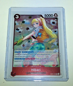 One Piece CCG Hibari Heroine's Edition Rare Foil Card EB03-008 NM - Image 2