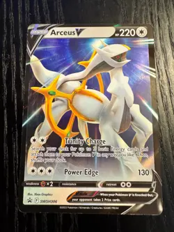 Pokemon TCG Arceus V SWSH306 SWSH: Sword & Shield Promo Cards Promo HP - Image 1