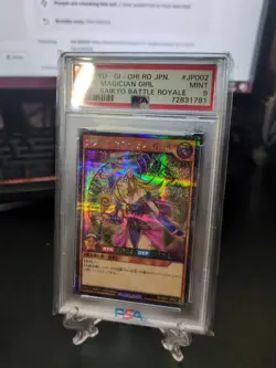 PSA 9 Mint Dark Magician Girl G001-JP002 Saikyo Battle Royale 2021 Japanese Card - Image 1
