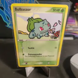 Bulbasaur 45/100 EX Crystal Guardians 2006 Non-Holo Pokemon Card - Image 1