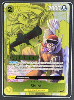 Shura (Winner Pack Vol. 7) OP05-106 One Piece Promotion Cards Foil - Image 1