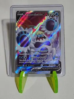 Crabominable V (Full Art) 248/264 Swsh08: Fusion Strike Holo - Pokemon Card - Image 1