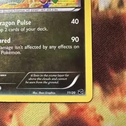 Rayquaza 11/20 Pokemon Card Dragon Vault Holo - NM - Image 5