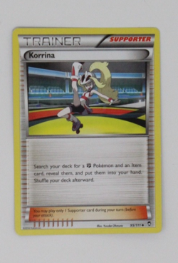 Korrina 95/111 XY - Furious Fists Regular Pokemon Card - Image 1