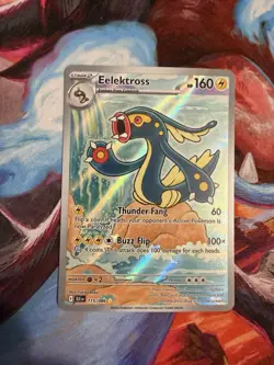 Elektross 2025 Pokemon Black Bolt Illustration Rare Card 115/086 NM - Image 1