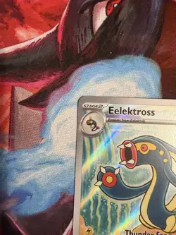 Elektross 2025 Pokemon Black Bolt Illustration Rare Card 115/086 NM - Image 2