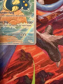 Elektross 2025 Pokemon Black Bolt Illustration Rare Card 115/086 NM - Image 4