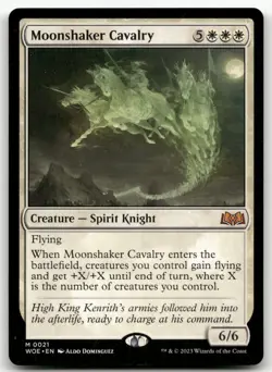 Moonshaker Cavalry #21 (NM) Wilds of Eldraine WOE Magic MTG - Image 1