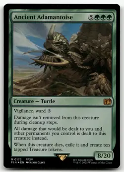 Ancient Adamantoise #172 (Foil) (NM) Final Fantasy FIN Magic MTG - Image 1