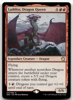 Lathliss, Dragon Queen #41 (NM) Game Night 2019 GN2 Magic MTG - Image 1