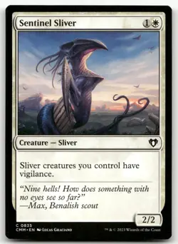Sentinel Sliver #835 (NM) Commander Masters CMM Magic MTG - Image 1