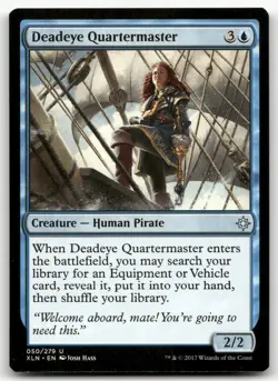 Deadeye Quartermaster #50 (NM) Ixalan XLN Magic MTG - Image 1