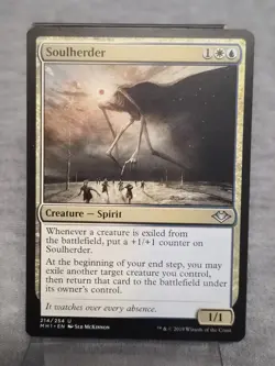 Magic The Gathering Modern Horizons Soulherder #214/254 MTG TCG CCG - Image 1