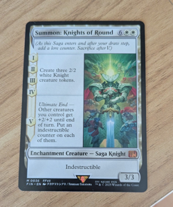 MTG Summon: Knights of Round Final Fantasy NM - Image 1