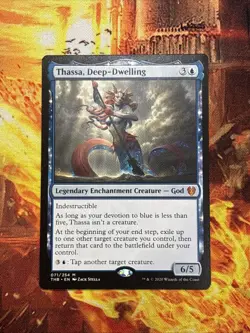 MTG - Thassa, Deep-Dwelling - Theros Beyond Death #71 Mythic - Image 1