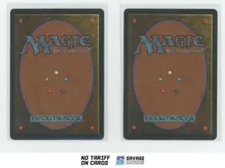 1995 Magic The Gathering French (Lot of 2) Contrat Avec Les Enfers - Image 2