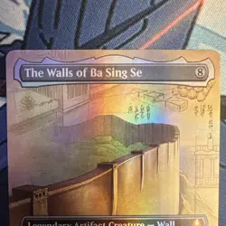 The Walls of Ba Sing Se MtG Avatar: The Last Airbender (Borderless) Foil #329 NM - Image 3